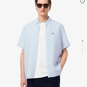 Lacoste Men's Sky Blue‎ Casual Shirt